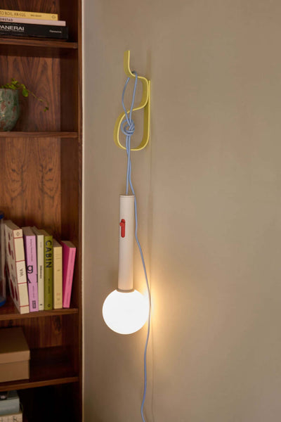 Hubsch Talk Wall Lamp Light grey