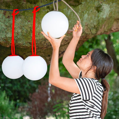 Fatboy Bolleke rechargeable lantern, red