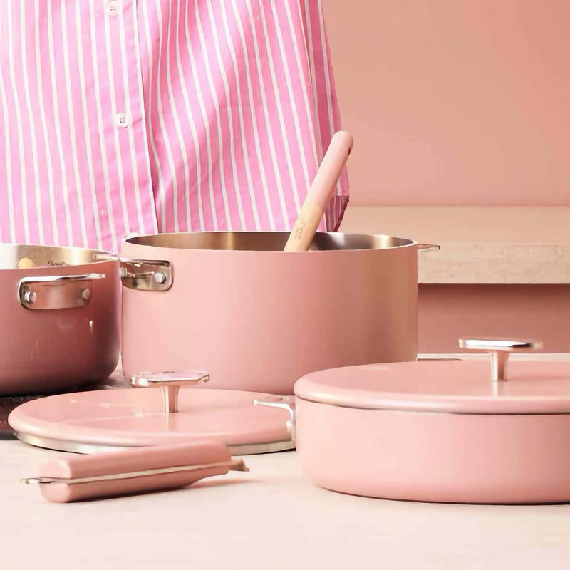 Cookut Marvellous stainless steel saucepan 20 cm, marshmallow