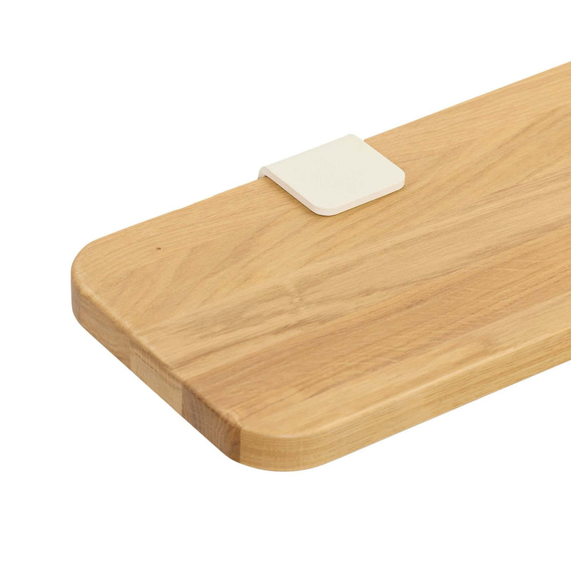 Tiptoe wall bracket, cream white