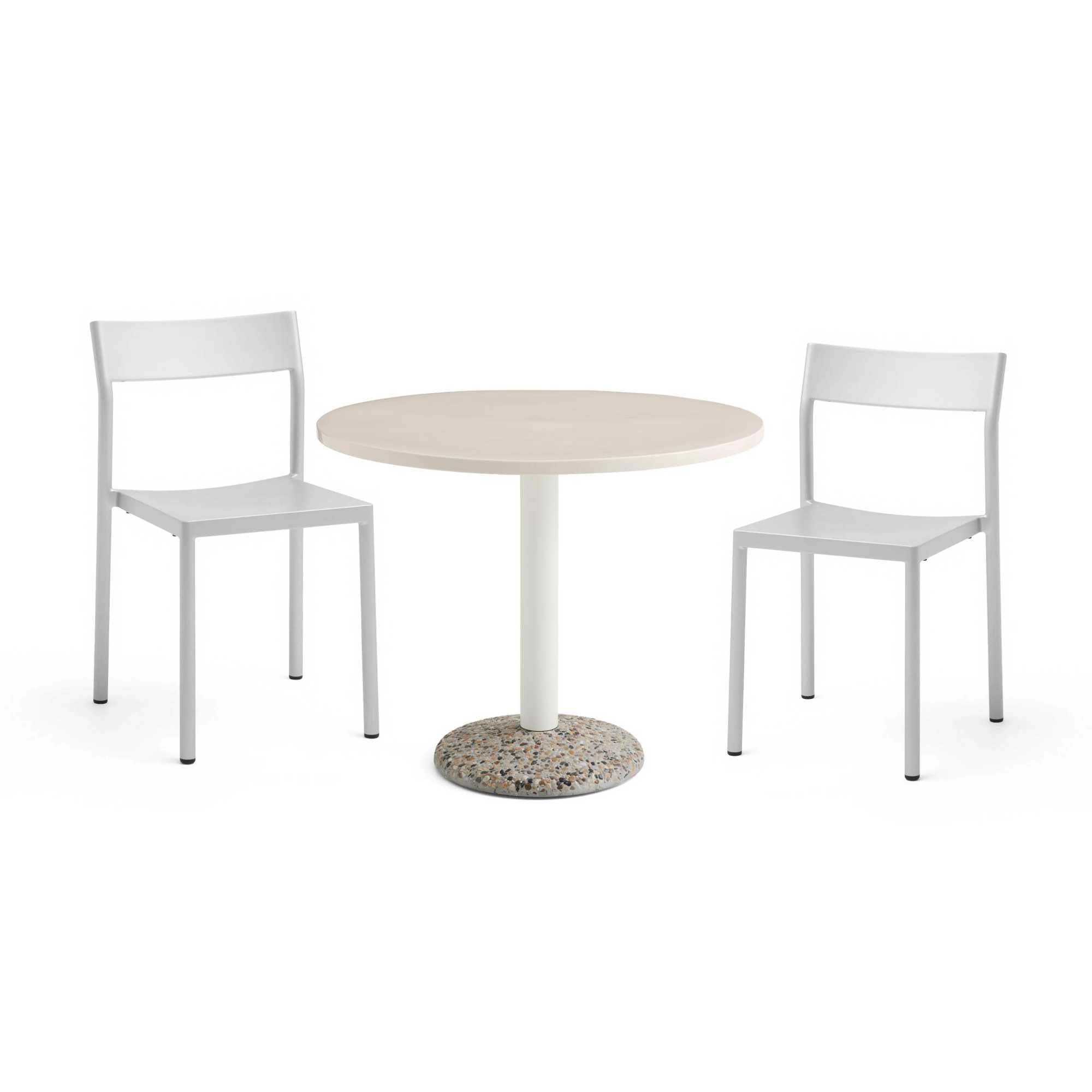 Hay Type chairs & Ceramic table Ø90 bundle