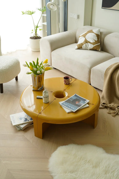 B-Line 4/4 coffee table, honey