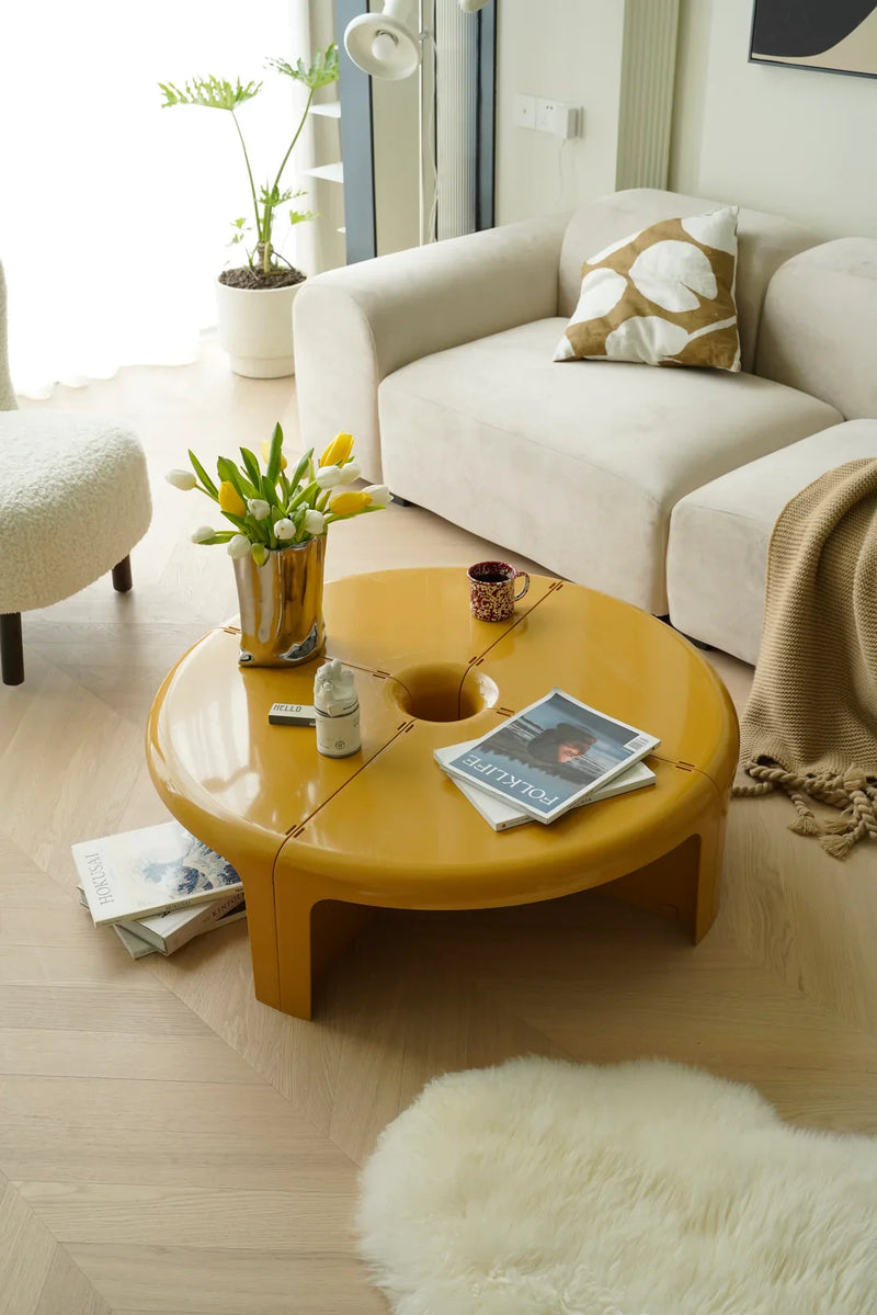 B-Line 4/4 coffee table, honey