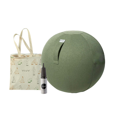VLUV BOL SOVA Active Sitting & Yoga Ball, Pesto