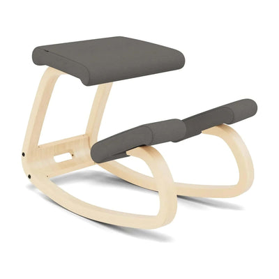 Varier Variable™ kneeling chair, grey/natural