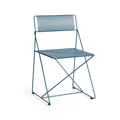 Hay X-line chair, powder blue
