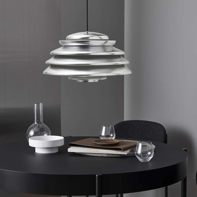 Verpan Hive pendant, polished aluminium