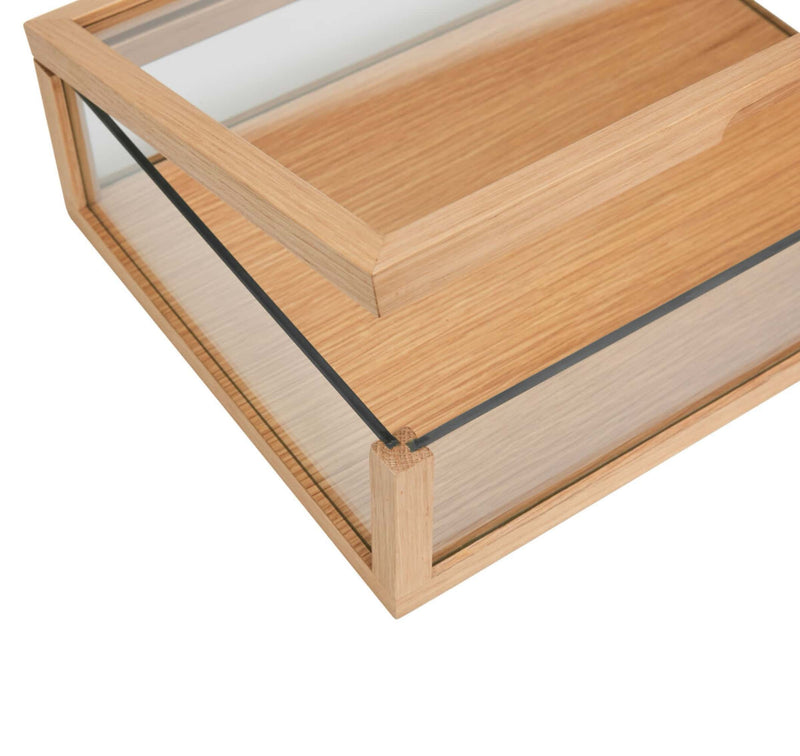 Hübsch View Display Box Small Natural