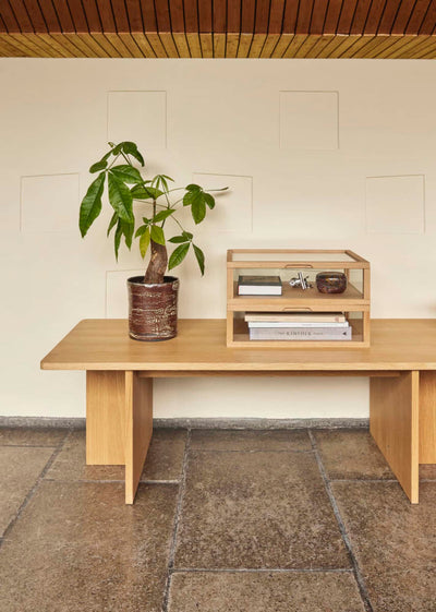 Hübsch View Display Box Small Natural