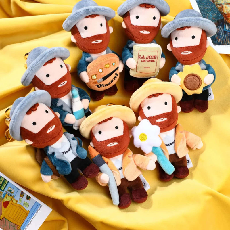 Vipo VanGogh plush keychain blindbox