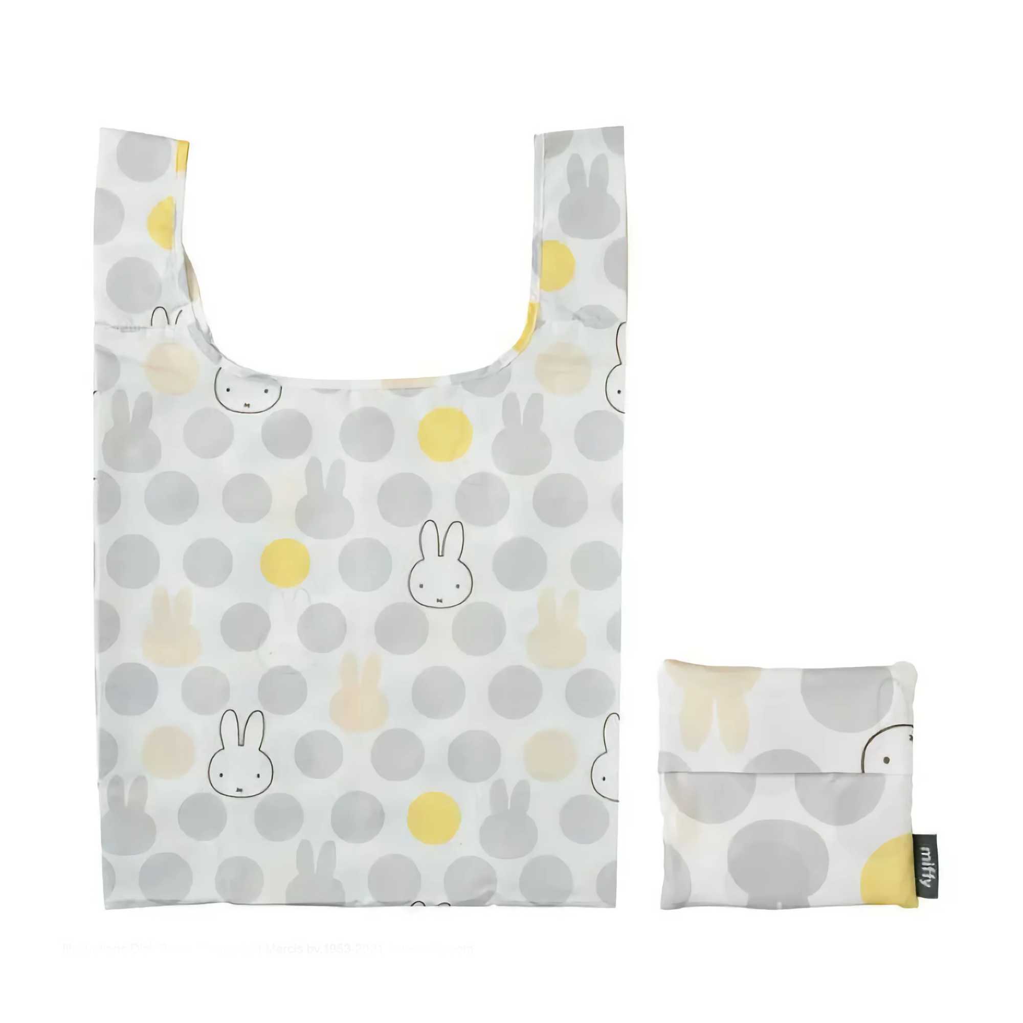 Marushin Miffy foldable eco bag, dot