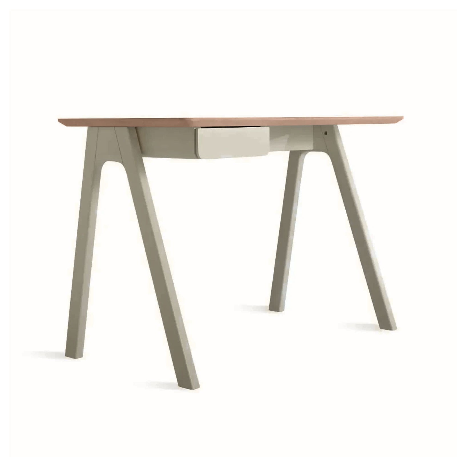Blu Dot Stash Desk, Walnut/Grey