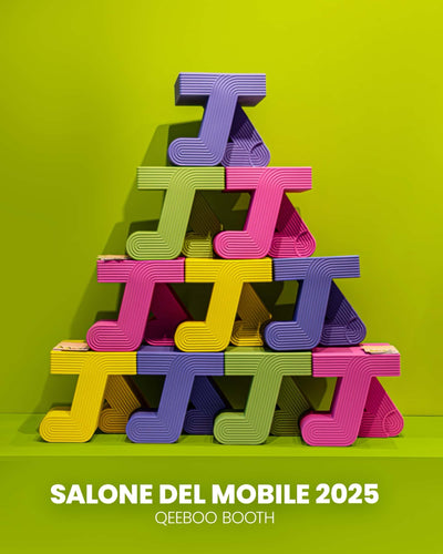 Qeeboo Walking table, ivory