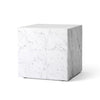 Audo Copenhagen Marble Plinth Cubic (40x40x40cm), white carrara marble
