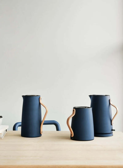 Stelton Emma electric kettle 1.2L, dark blue