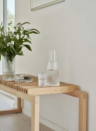 Stelton Pilastro carafe with glass 1l