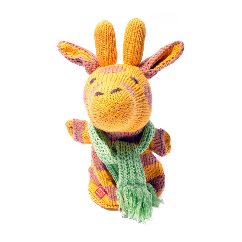 Chunkichilli hand puppet, giraffe