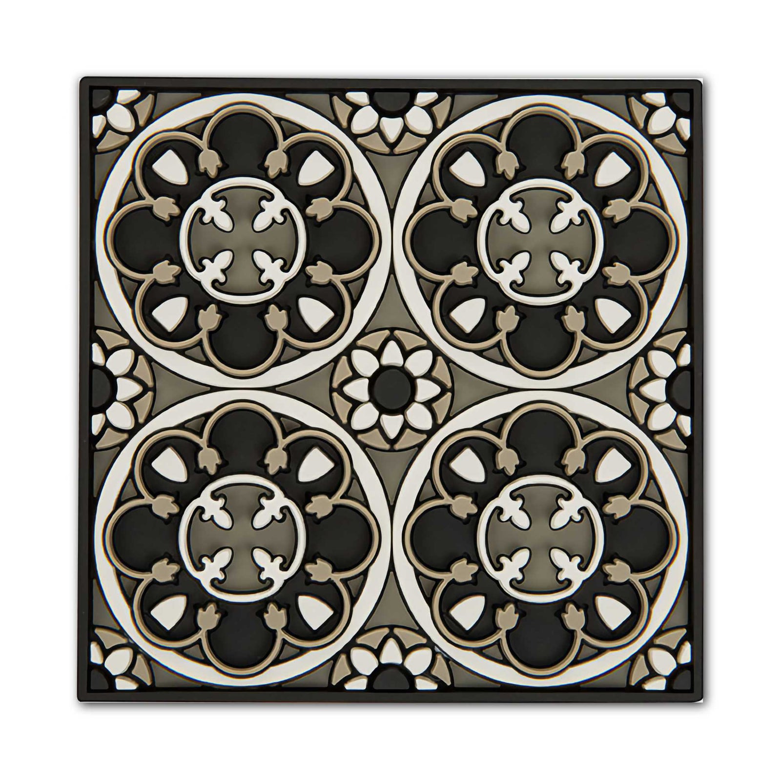 Images d'Orient Silicone Coaster, sejjadeh rosace (9x9 cm)