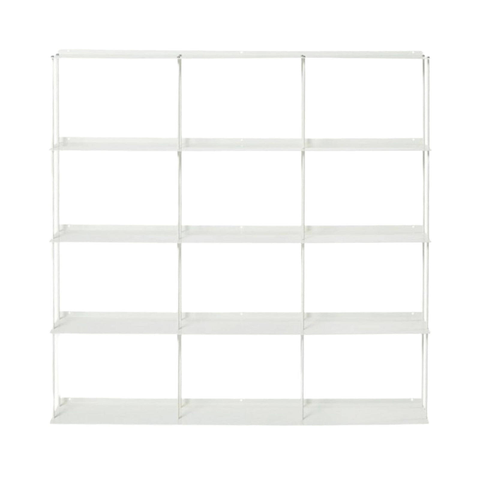 Kriptonite Krossing wall shelf 100x100cm, matt white