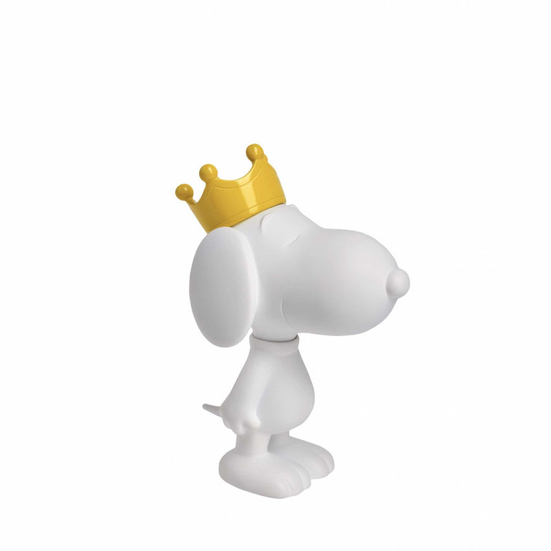 Leblon Delienne Snoopy Crown XS, matt white/glossy yellow (12cm)