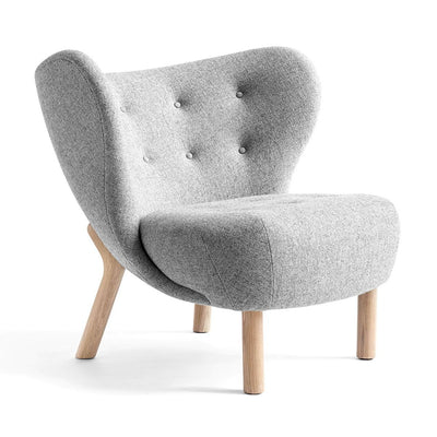 &Tradition VB1 Little Petra Lounge Chair, Hallingdal130/White Oak w80xd85xh75cm