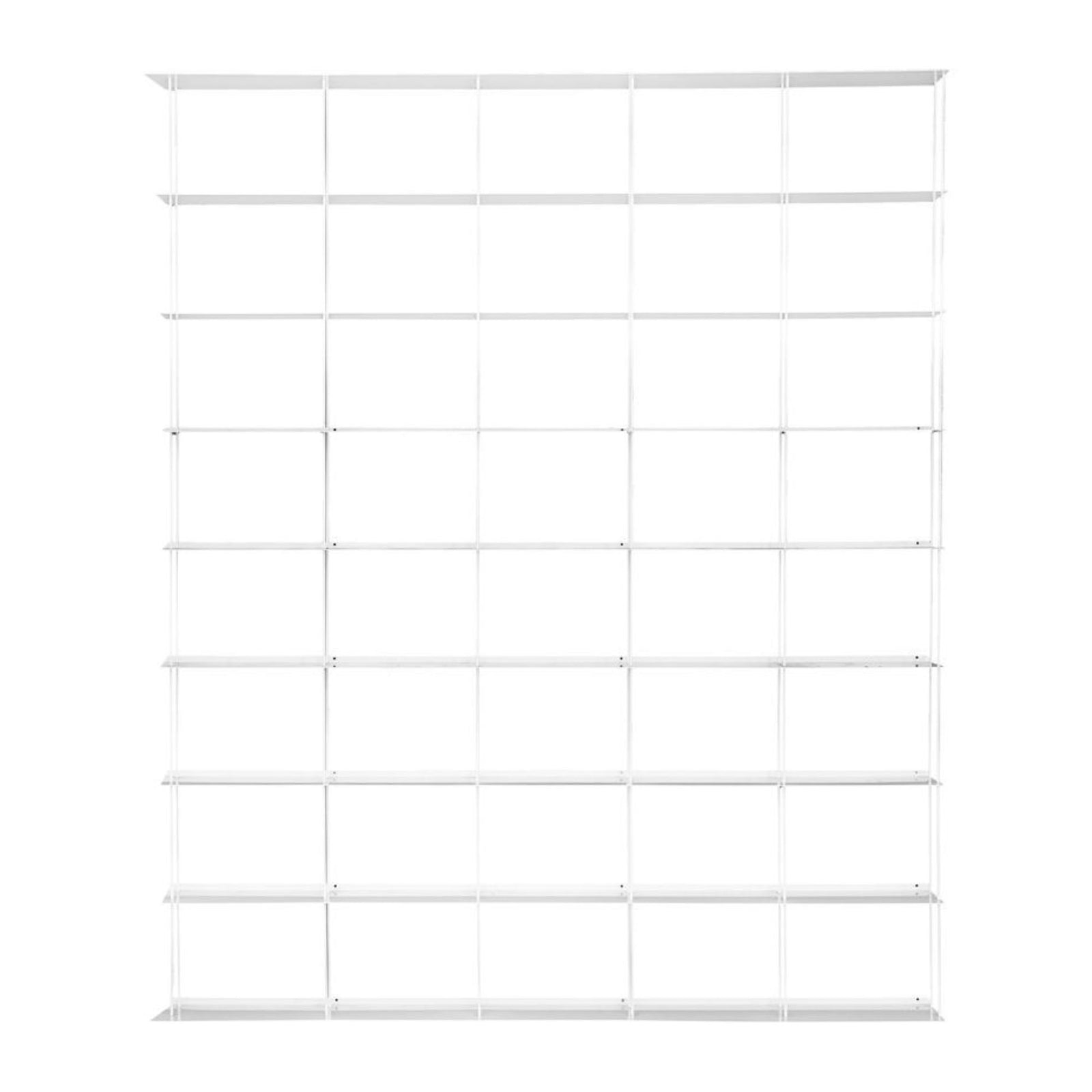 Kriptonite Krossing wall shelf 166x200cm, matt white