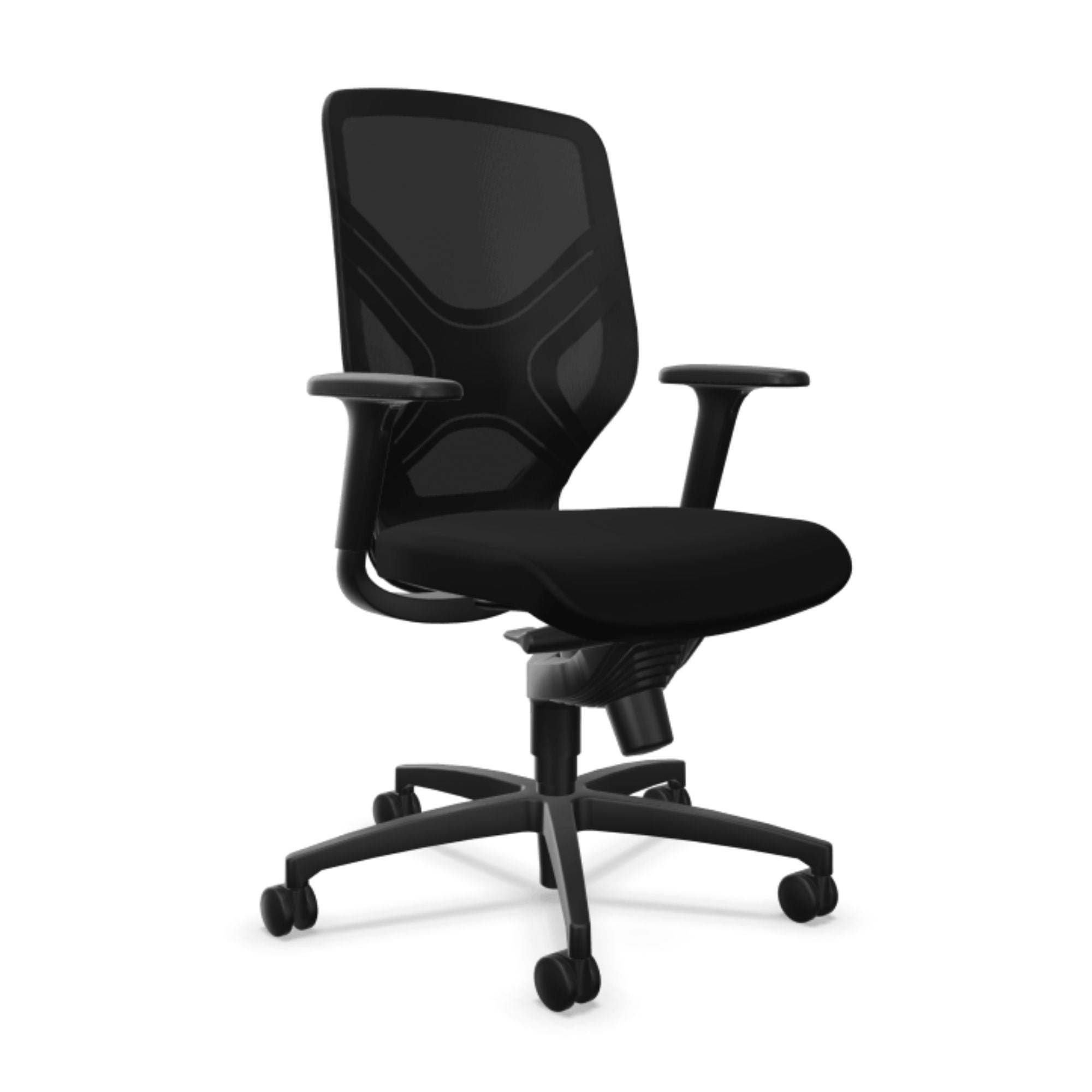 Wilkhahn In 184/7 Office Swivel Arm Chair