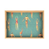 Manopoulos wooden tray, swimmer
