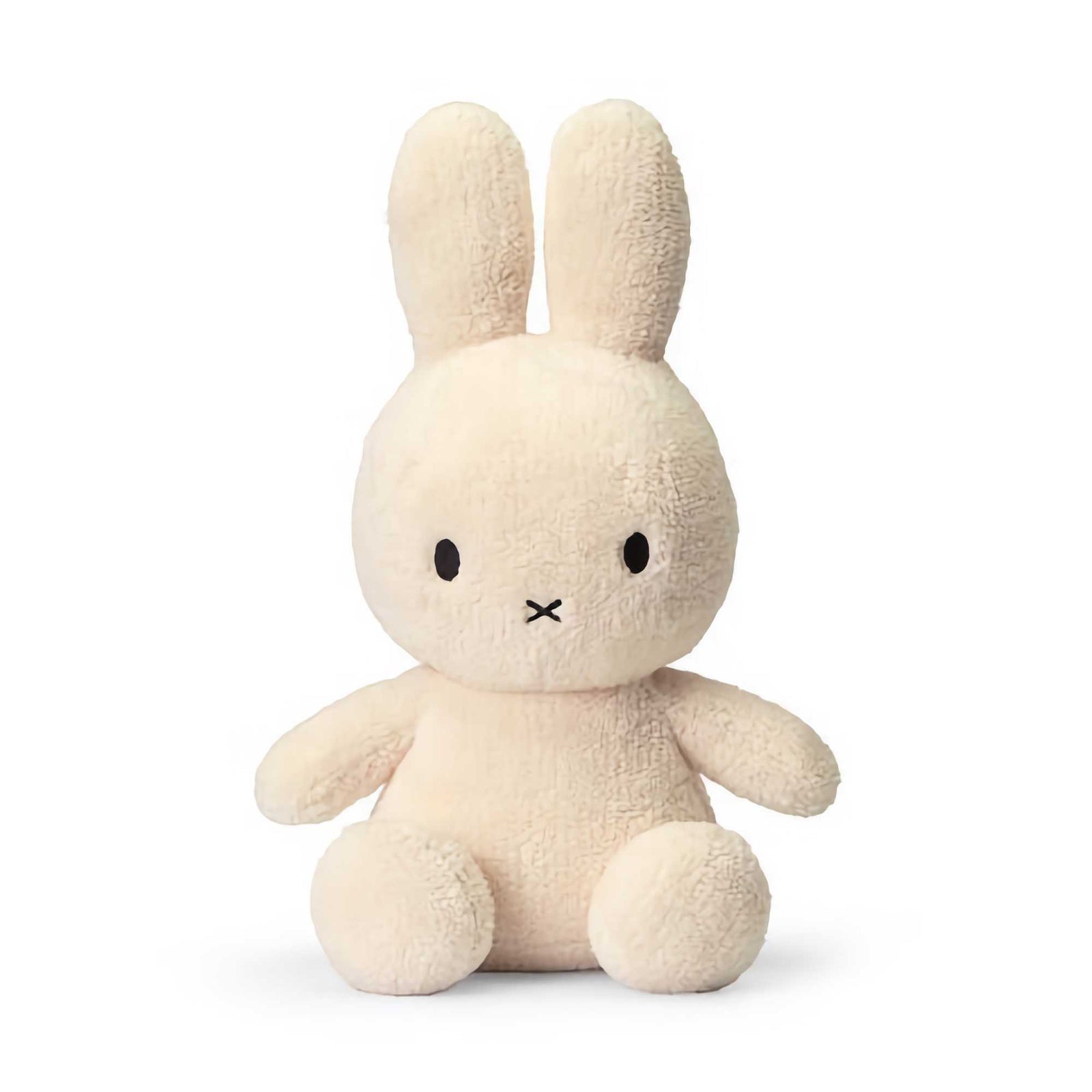Miffy Sitting Terry Soft Toy (33 cm) , Cream
