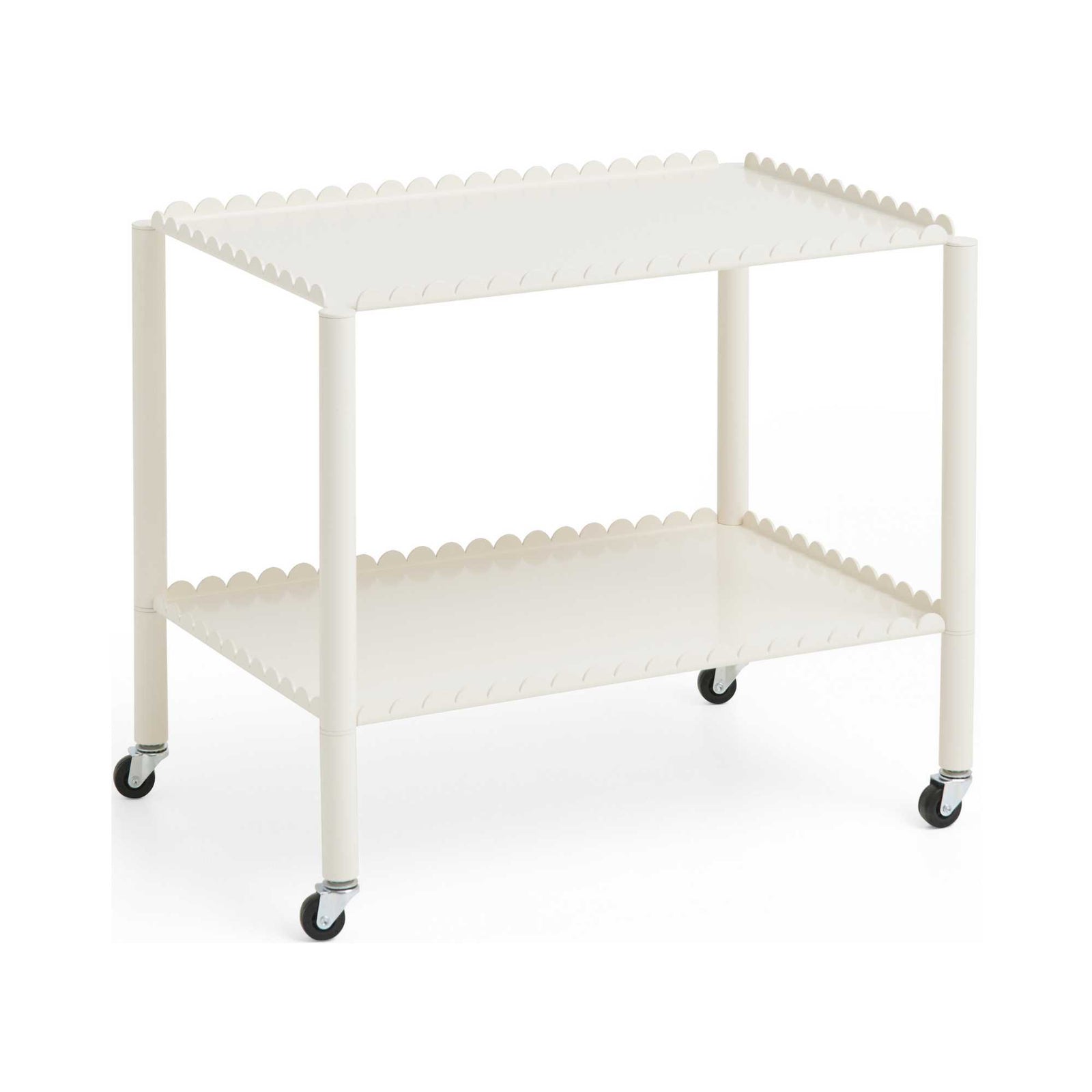 refurbished | HAY Arcs Low trolley, eggshell