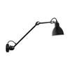 DCW Lampe Grass 304 L40 wall lamp, black/black