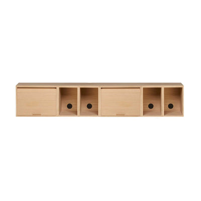 Northern Hifive cabinet system wall, light oak (200cm)