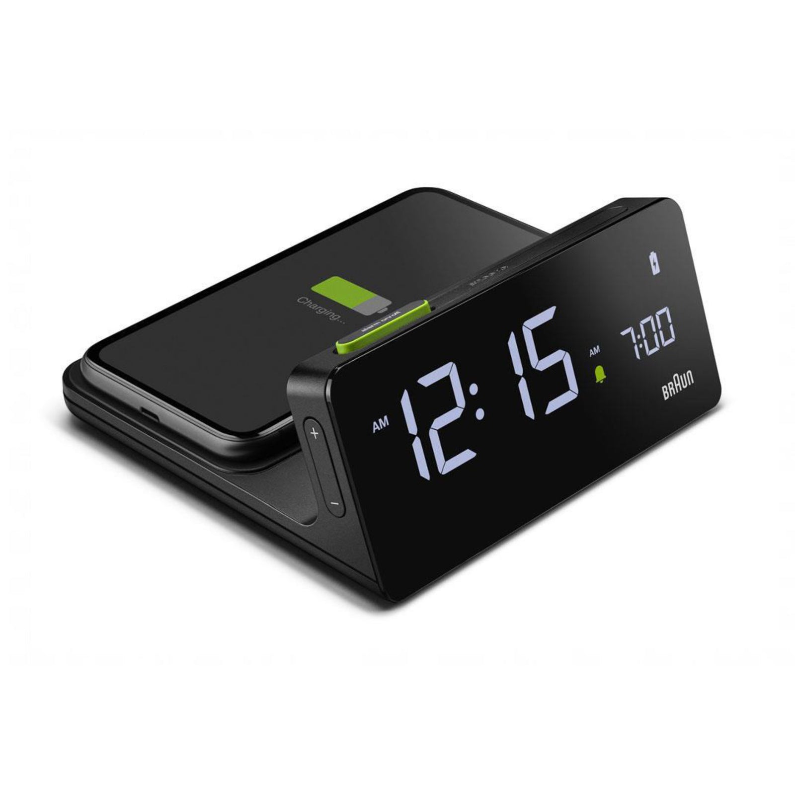 BC10 Braun Digital Alarm Clock - Black – Braun Clocks - US