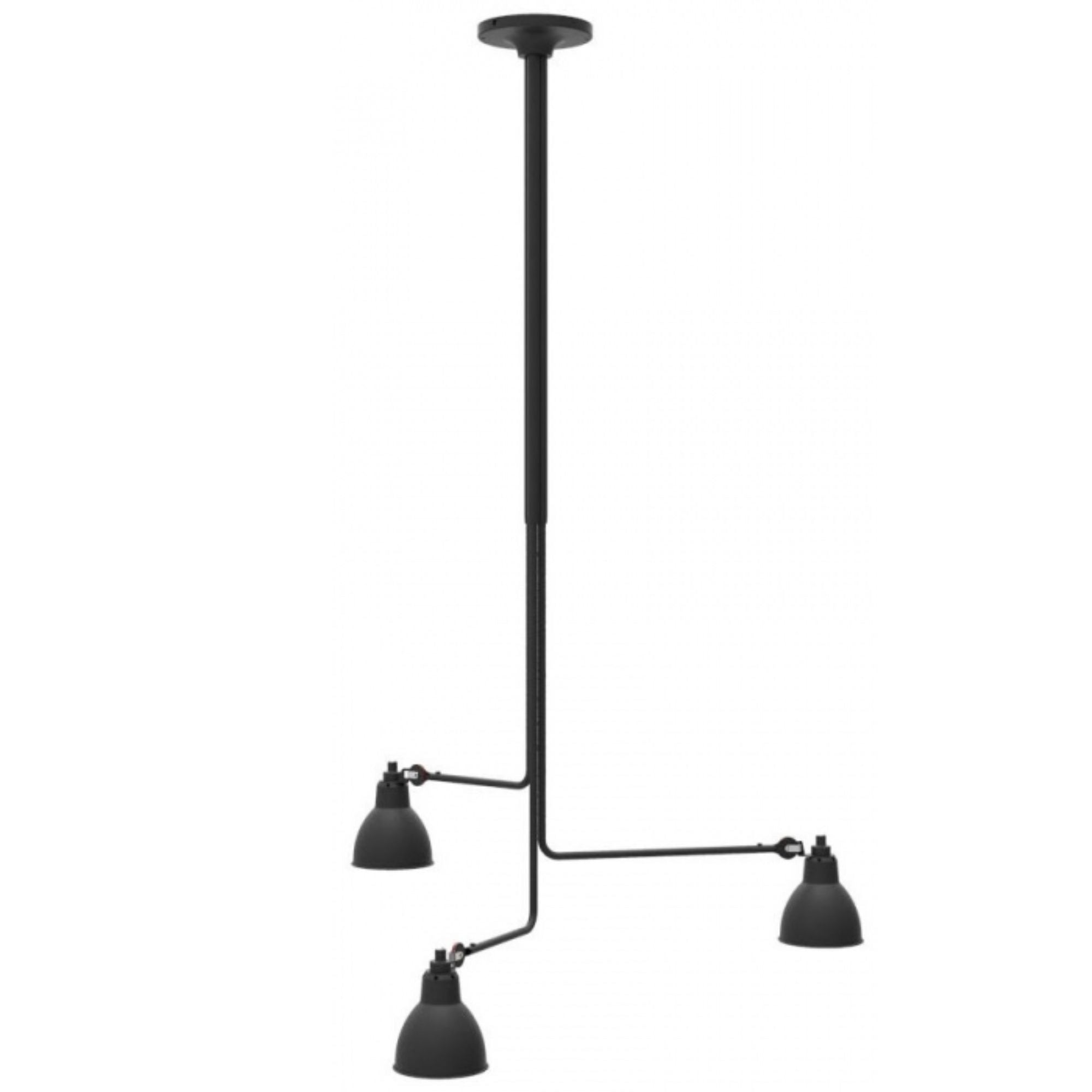 DCW Lampe Gras 315 ceiling light, black/black