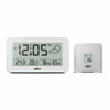 Braun Radio Controlled Digital Weather Station Clock alarm clock, white