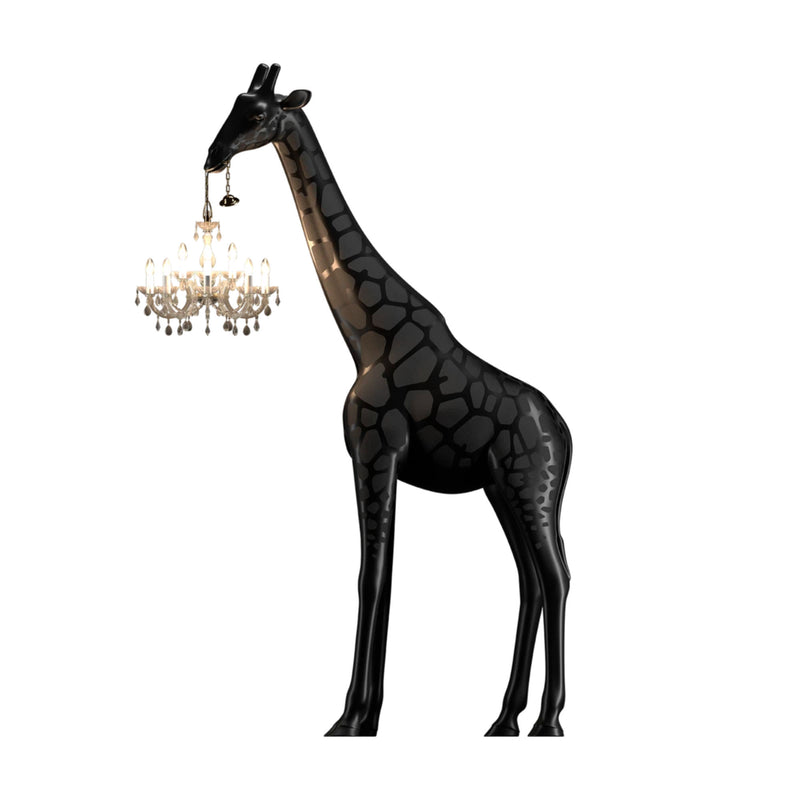 Qeeboo Giraffe In Love M , Black