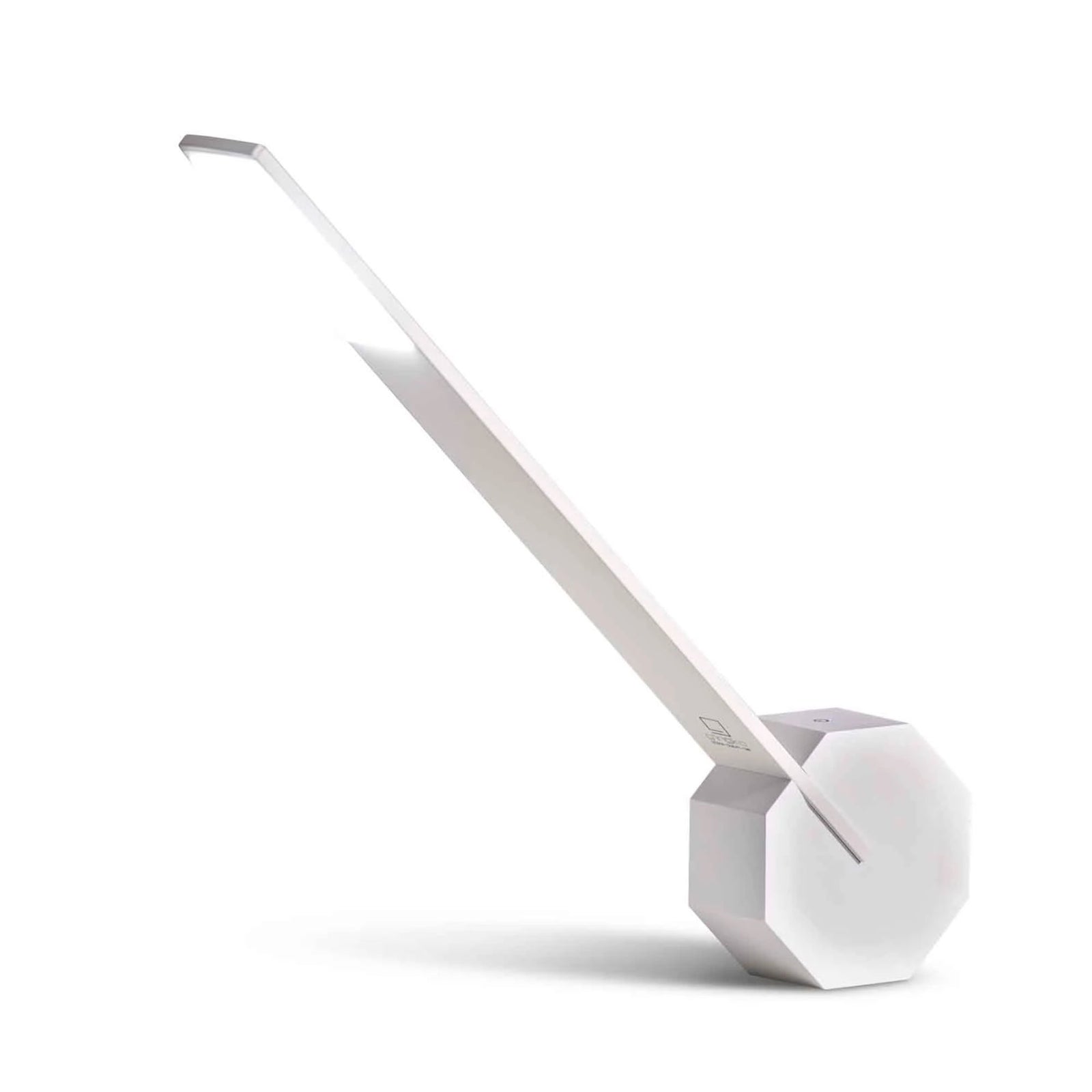 Gingko Octagon One Rechargeable Lamp , White