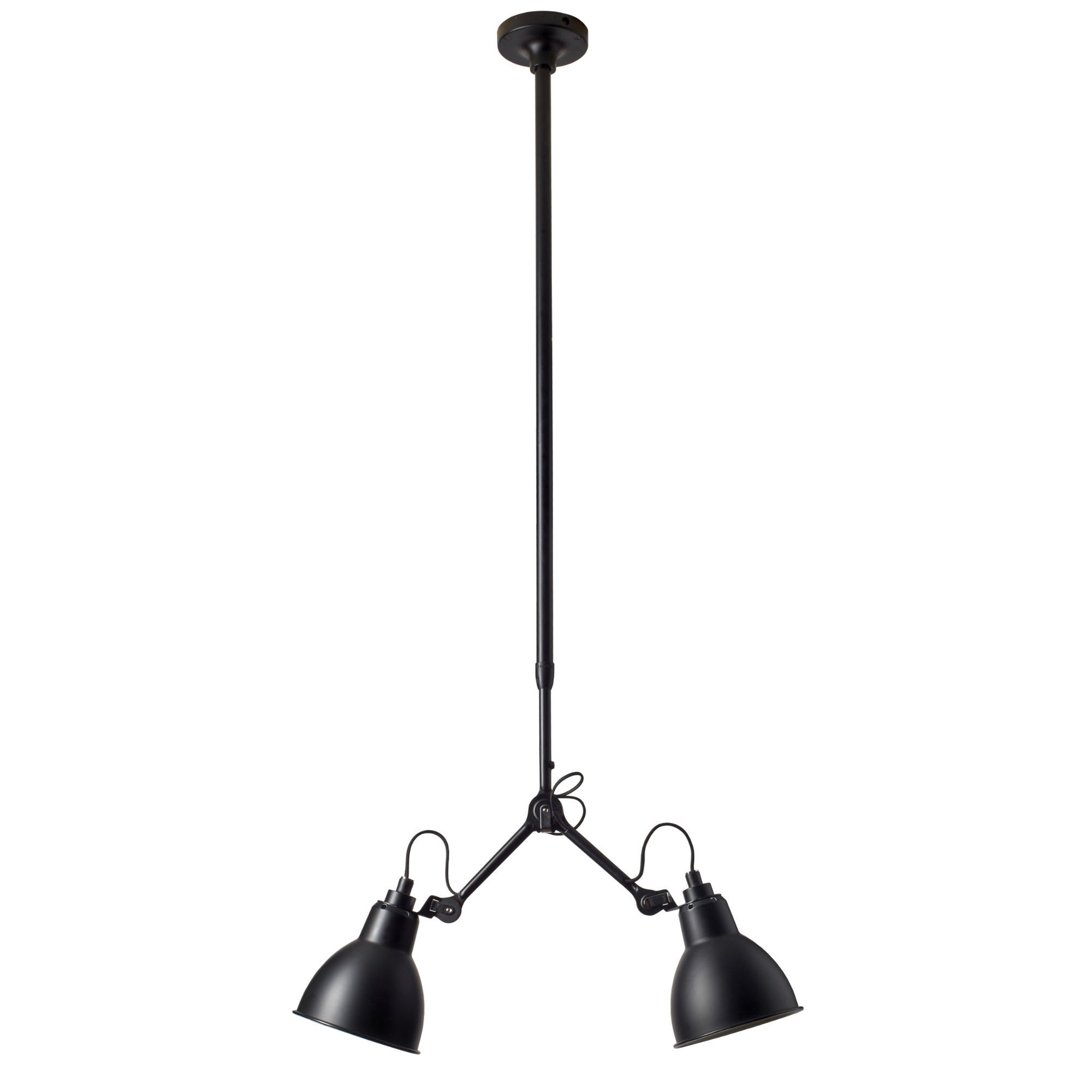 DCW Lampe Gras 305 ceiling light, black/black