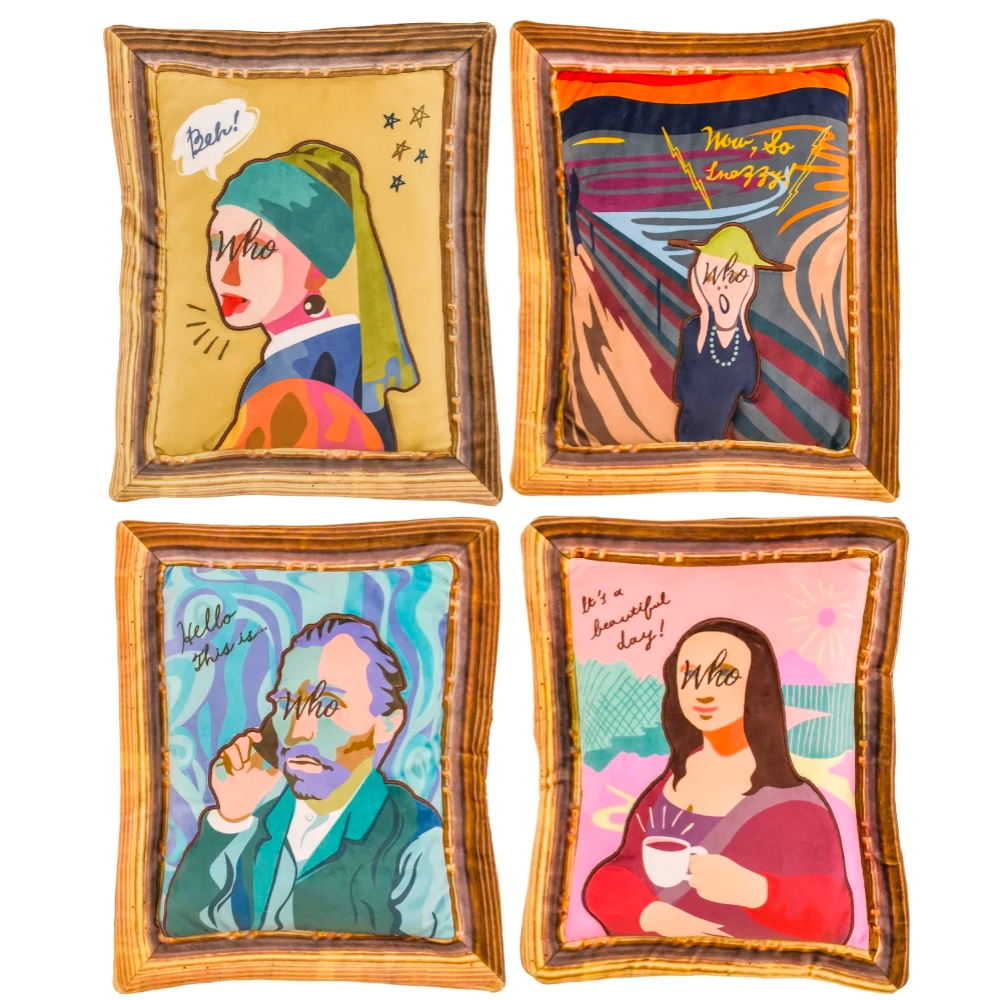 LivHeart Art Plush Cushion