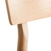 Woud Pause bar stool, white pigmented oak