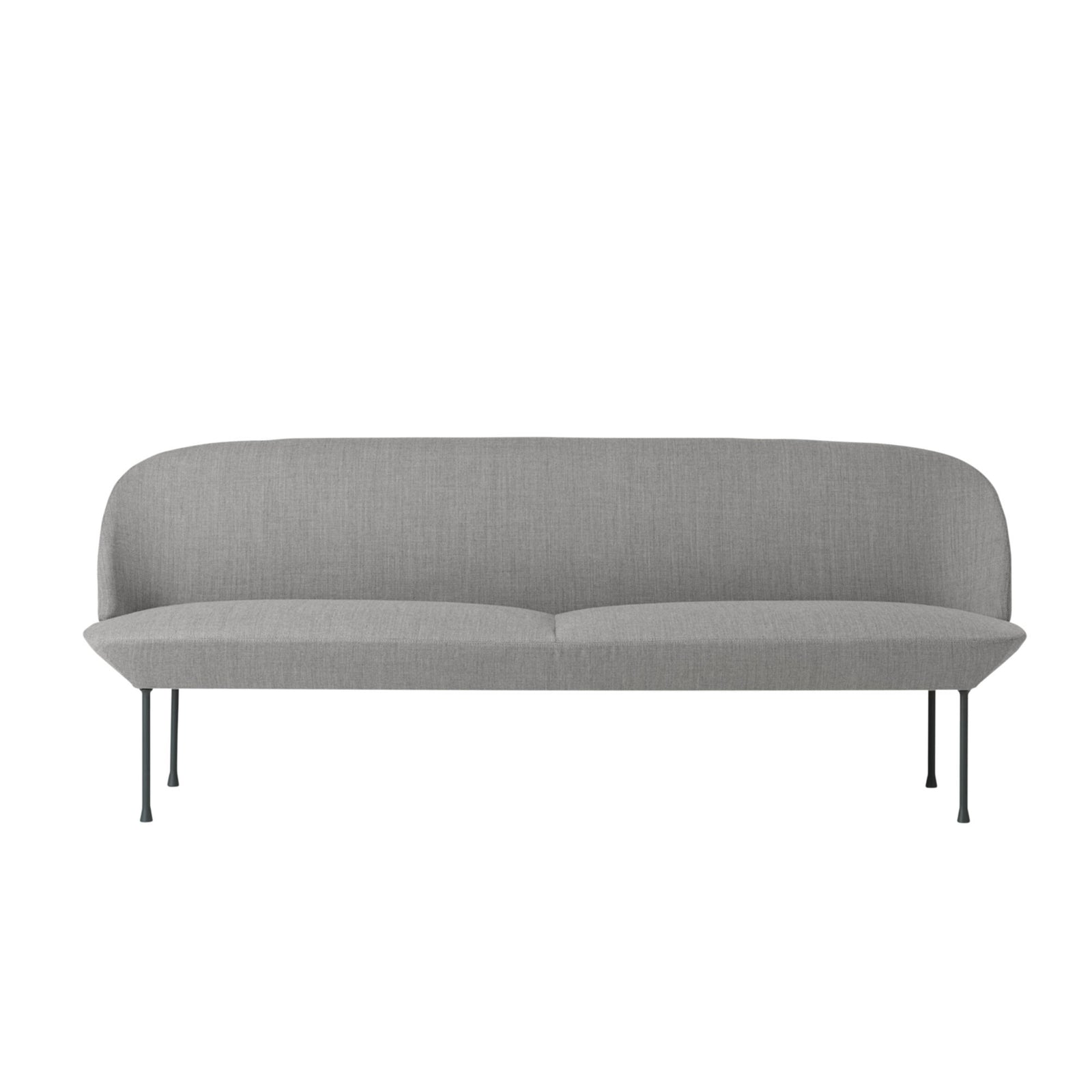 Muuto Oslo sofa 3-seater, fiord151/dark grey
