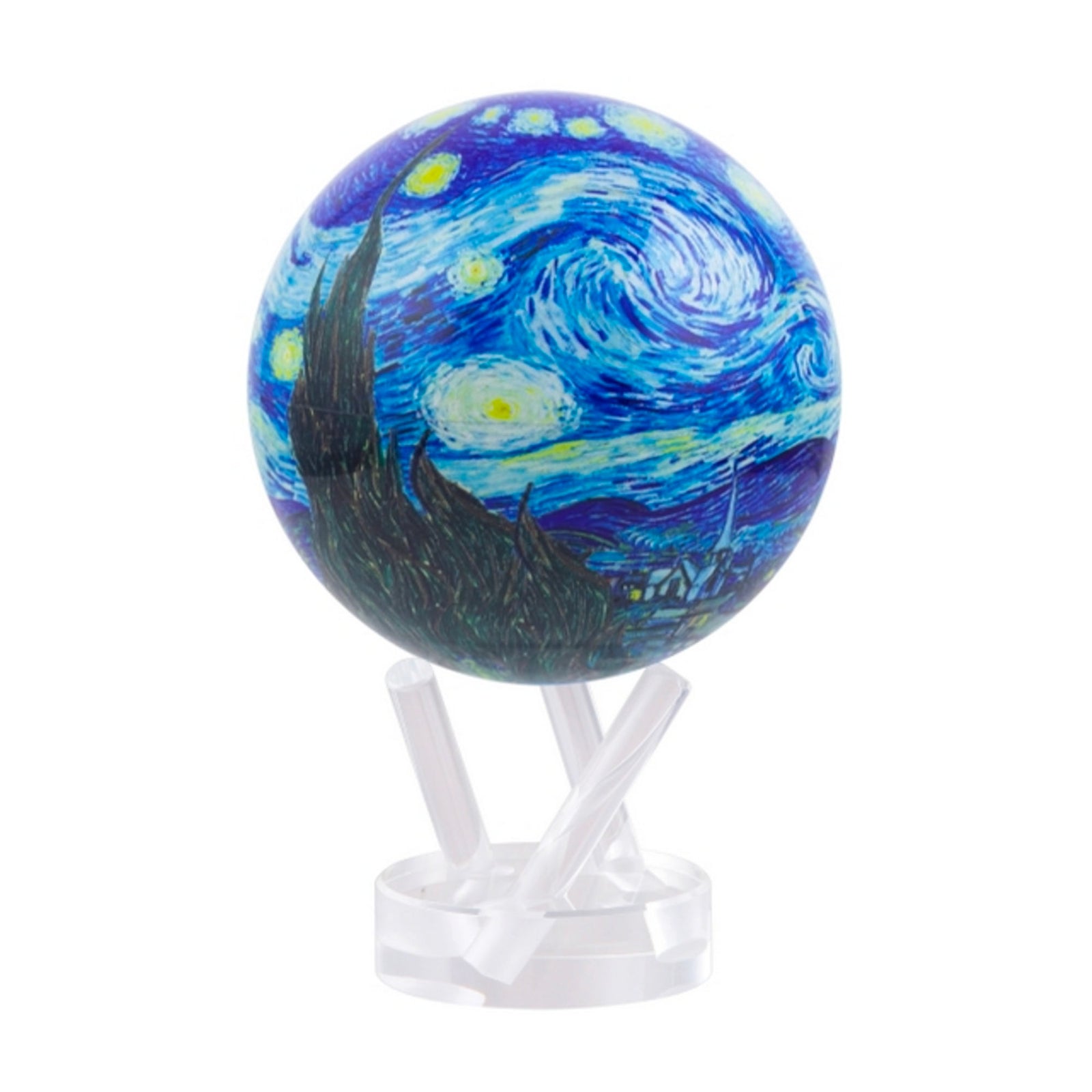 MOVA 4.5" Rotating Globe, Van Gogh Starry Night