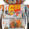 BE@RBRICK Andy Warhol x JEAN-MICHEL BASQUIAT #4 400%