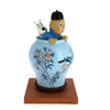 Tintin in Ble Lotus Vase Model