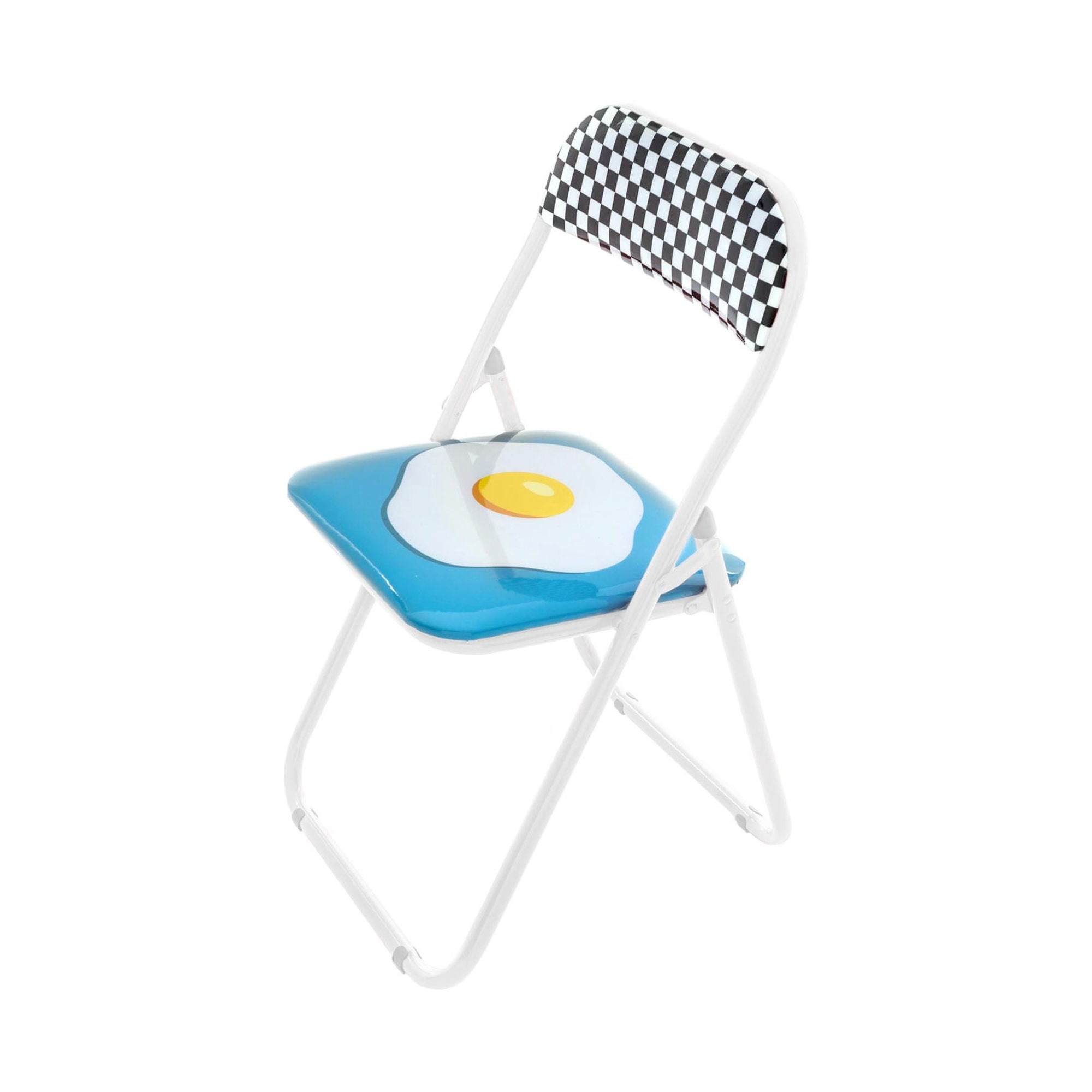 Seletti Blow folding chair, egg