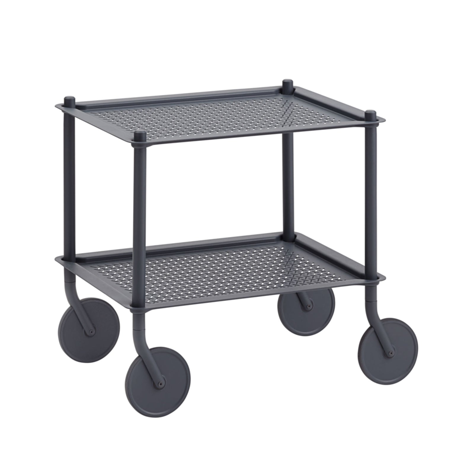 Muuto Flow 2-Layer trolley, blue grey