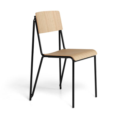 Hay Petit Standard Chair , Black-Matt Oak