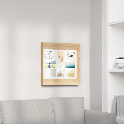 Umbra Lookout wall multi photo frame, natural