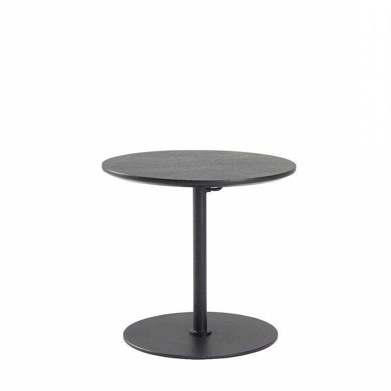 Innovation Living Kiffa adjustable table, black (Ø45 cm)