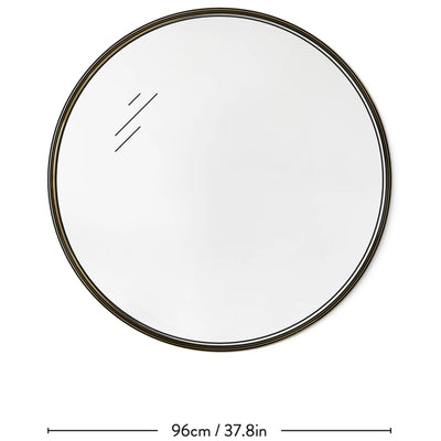 &Tradition SH6 Sillon mirror Ø96, brass